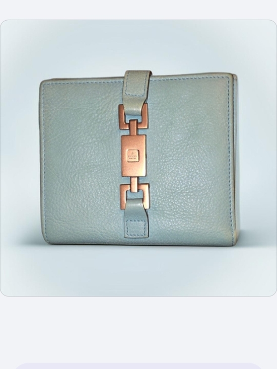 Gucci Handbags - Gucci Jackie Piston Lock Compact Wallet
